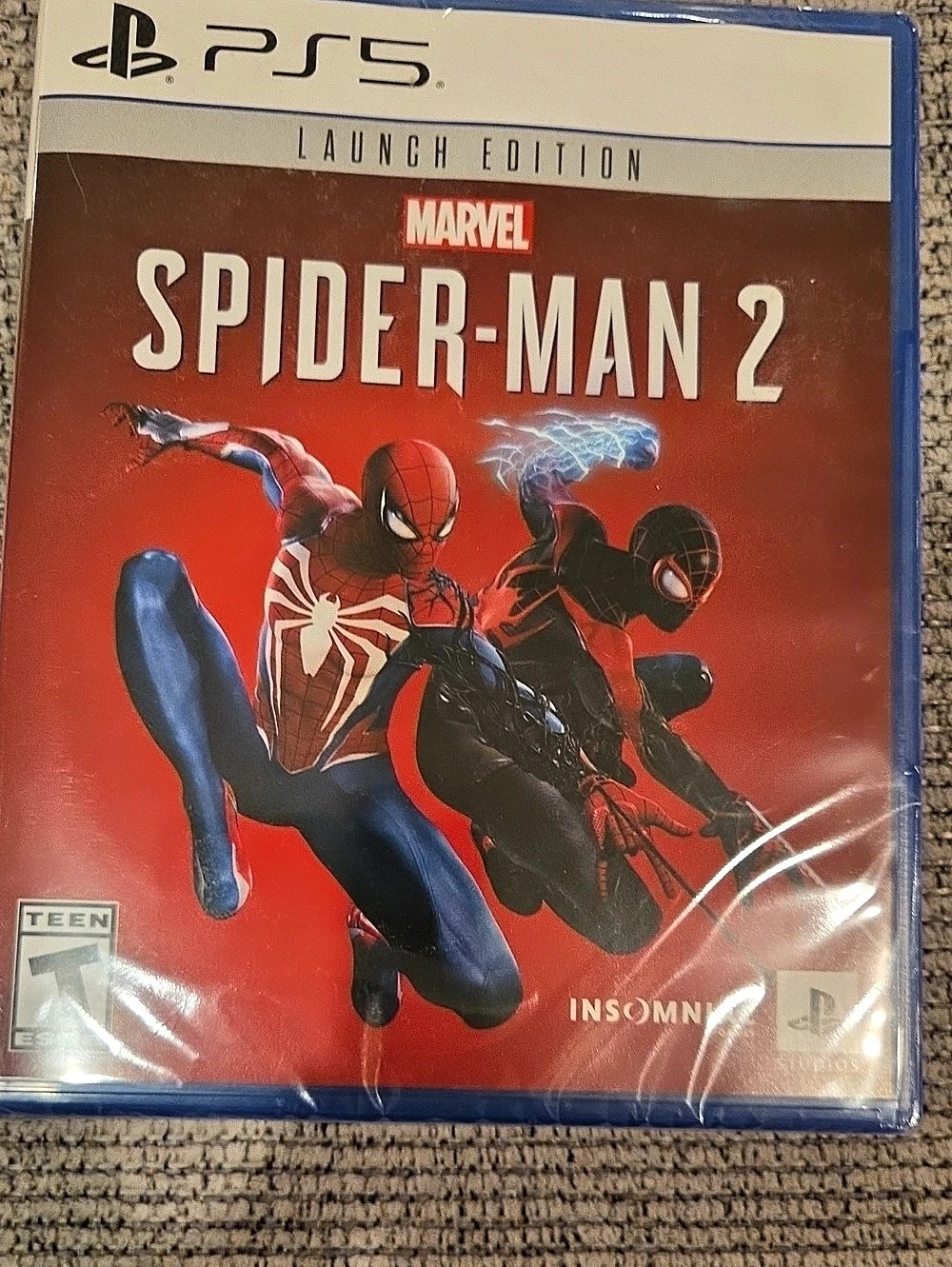 Sony Marvel's Spider-Man 2 Launch Edition PS5 Red & Blue